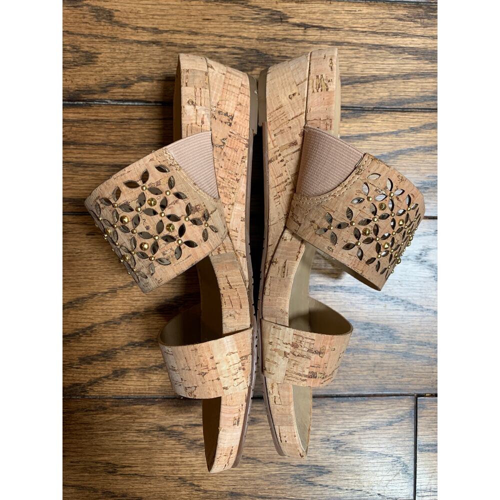VANELi 6.5 cork sandals - worn once - Picture 2 of 4